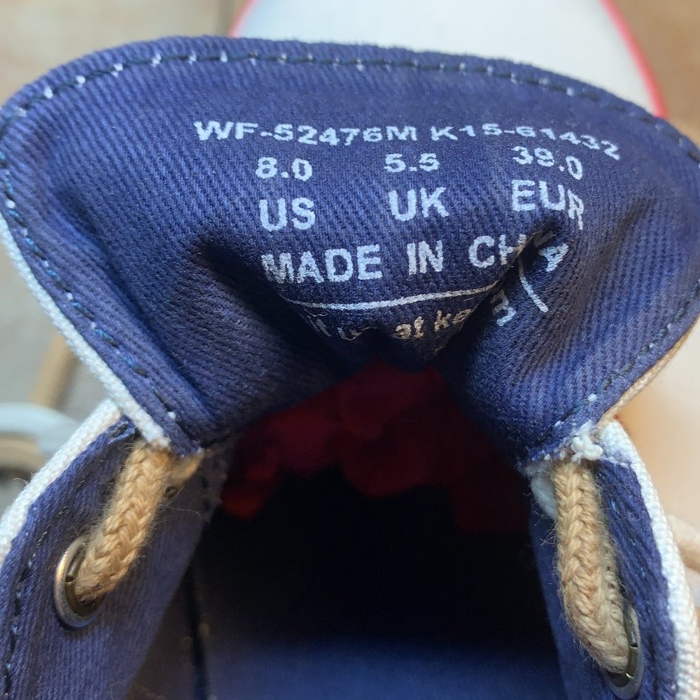 Keds Womens 52476M White Comfort Lace Up Low Top Baseball Shoes Size 8 - Picture 8 of 9
